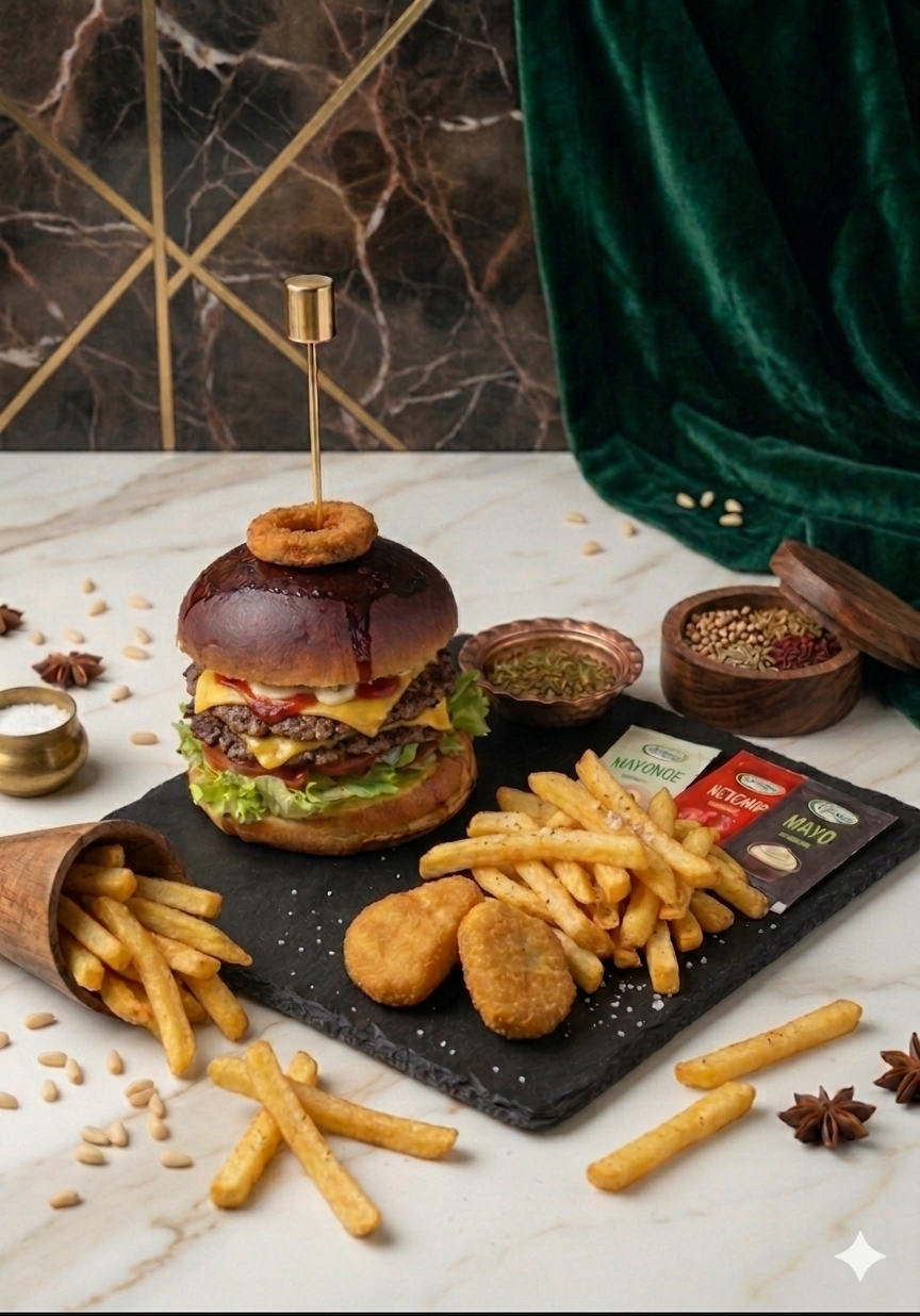 Doyuran Cheese Burger Menü